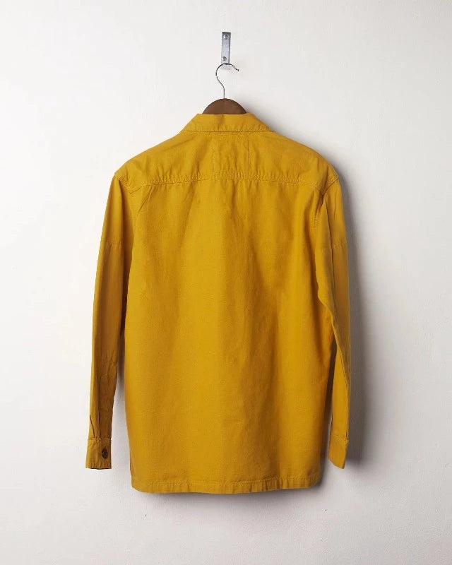 Uskees Buttoned Overshirt - Yellow