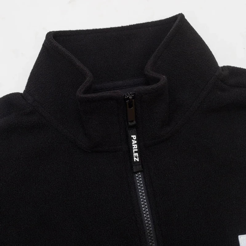 Parlez Reese Fleece 1/4 Zip - Black