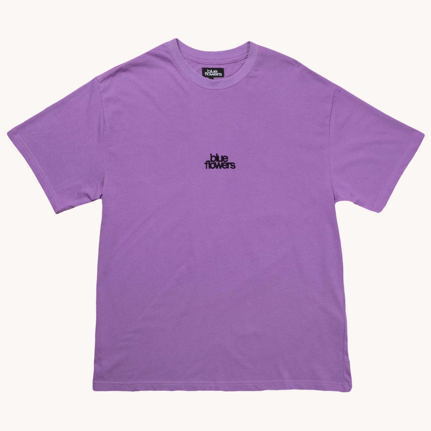 Blue Flowers Evolution T Shirt - Summer Lilac